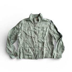 Christian Siriano Sage Utility lightweight Jacket top Sz M